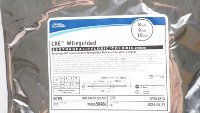 Boston Scientific M00558460 CRE Wireguided Balloon Dilatation Cath. 8x9x10mm (x)